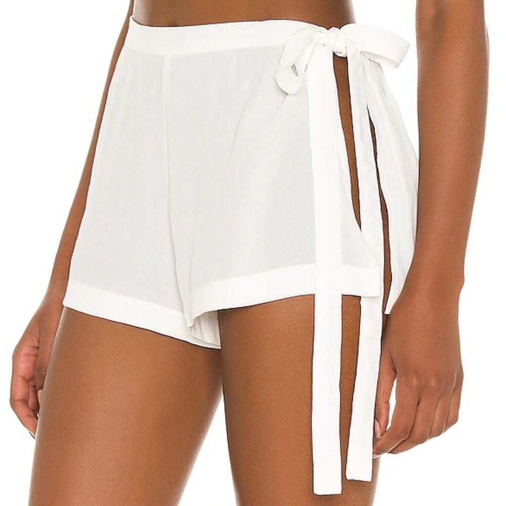 Lovewave NWT Brenda Short in Ivory size XS Revolve Swim Coverup